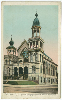 Paterson N.J. Jewish Synagogue (Nathan Barnert Memorial)