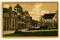 Mülheim-Ruhr, Synagoge und Post