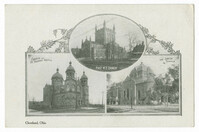 Cleveland, Ohio, First M.E. Church, Church of St. Thomas Aquinas, and the Jewish Temple