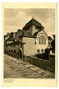 Darmstadt. Synagoge.