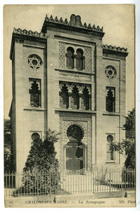 Chalons-sur-Marne. - La Synagogue.
