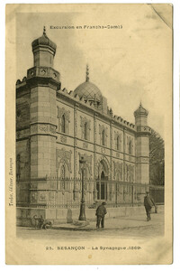 Besançon - La Synagogue (1869)