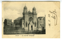Anvers - La nouvelle Synagoge