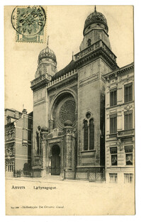 Anvers - La Synagogue