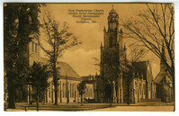 First Presbyterian Church, Mickve Israel (Synagogue), Wesley Monumental Church, Savannah, Ga.