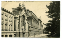 Lille. - La Synagogue et la Faculté des Lettres.