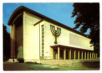 Strasbourg (Alsace). La Synagogue de la Paix / The Synagogue of Peace / Die Synagoge des Friedens