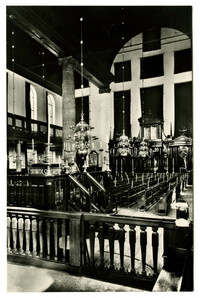 Amsterdam, Interieur Portugese Synagoge