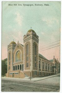 Blue Hill Ave. Synagogue, Roxbury, Mass.