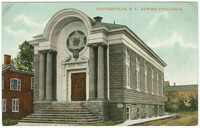 Gloversville, N.Y. Jewish synagogue.