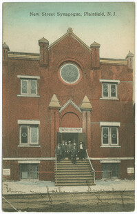 New Street Synagogue, Plainfield, N.J.