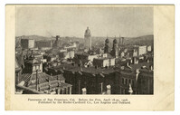 Panorama of San Francisco, Cal. Before the Fire, April 18-20, 1906.