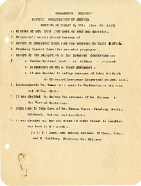 16. November 30, 1943 Minutes