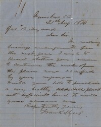 213. Frank Myers to James B. Heyward -- August 21, 1864