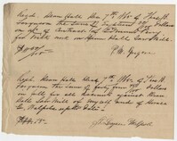 264. Receipt from Thomas B. Ferguson to Edmund Perry -- December 7, 1865