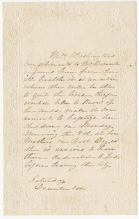 126.  Mrs. Washington to William H. W. Barnwell -- n.d.