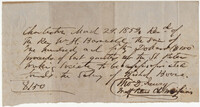 173.  Receipt of funds for China Mission -- March 29, 1853