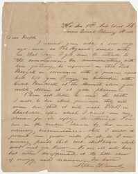 479.  Stephen Elliott Barnwell to Joseph Walker Barnwell -- February 8, 1865