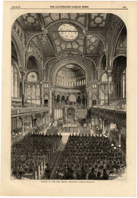 Opening of the New Jewish Synagogue, Berlin