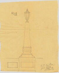 11. Lamp post, Ashley River Bridge