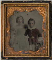 622.  Daguerreotype of Mary and Charles Barnwell -- ca. 1855