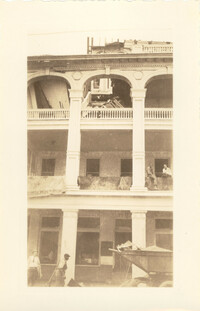 Timrod Hotel After the 1938 Tornadoes
