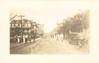 Looking East on Broad Street After the 1938 Tornadoes