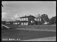 Port Royal, S.C. with Metcalf's Grocery in background