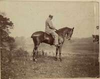 Man on horse