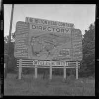 Hilton Head Company Directory sign and map