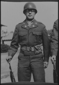Pincus Kolender in U.S. Army 1951